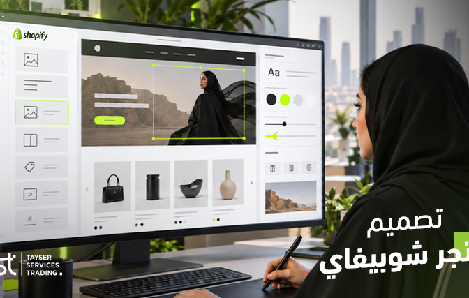 تصميم متجر شوبيفاي بطريقة احترافية تحقق أهداف متجرك