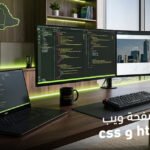 تصميم صفحة ويب بلغة html و css