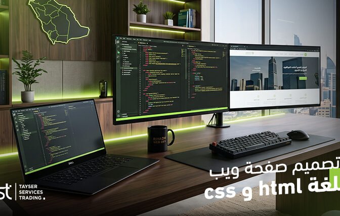 من الفكرة إلى الواجهة: تصميم صفحة ويب بلغة HTML وCSS باحترافية