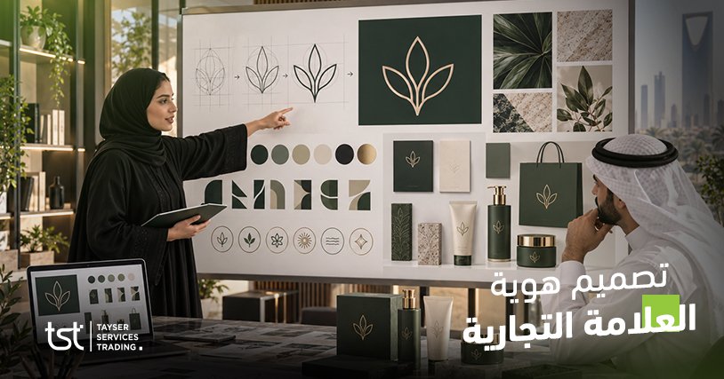 تصميم هوية العلامة التجارية لبناء علامة مميزة واحترافية