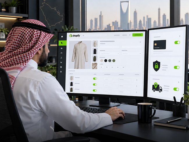 تصميم متجر شوبيفاي